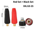 DKJ 10-25 Welding Cable Connector | Male Female Quick Fit Welding Cable Connector QXL A4