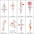 Waterproof Colorful Temporary Tattoo Stickers | Body Art Temporary Tattoo Stickers QXL Two sets 01 China Mainland