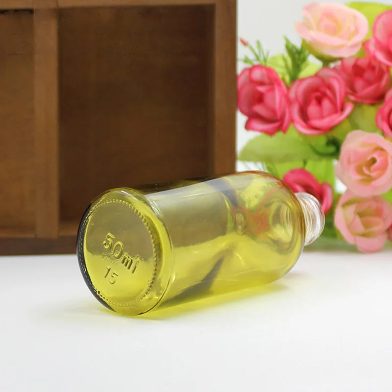 Green Glass Dropper Bottle 5–100ml | Essential Oil Storage Glass Dropper Bottle QXL