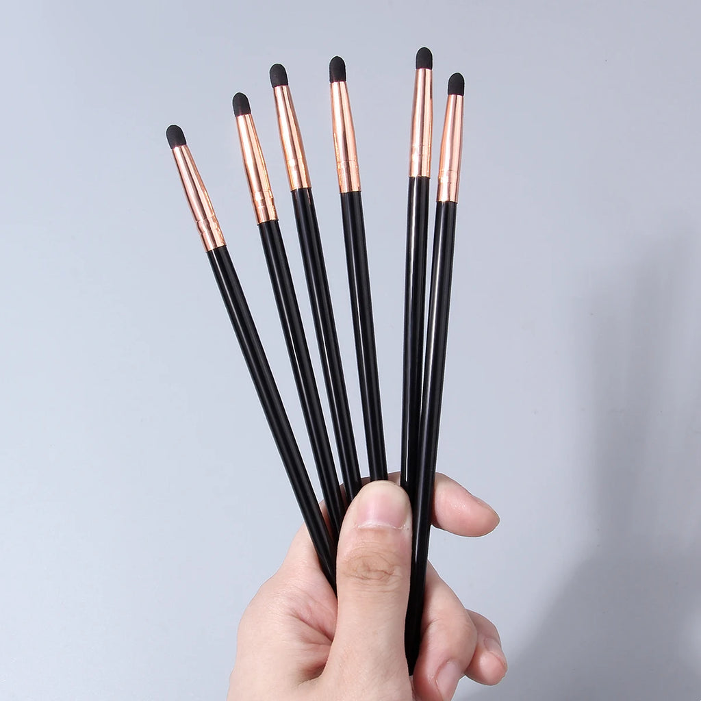 KOSSHOW Sponge Concealer Brush Set – Rose Gold Ferrule Concealer Brush Set QXL