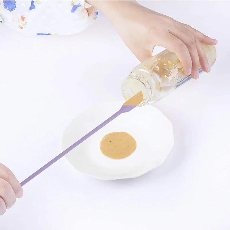 3-Piece Silicone Spatula Set | Double-Head Makeup Scraper Makeup Spatula Set QXL