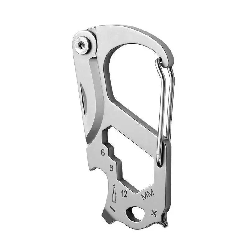 Mini Keychain Multi-Tool | Folding Knife, Screwdriver & Opener Keychain Multi-Tool QXL