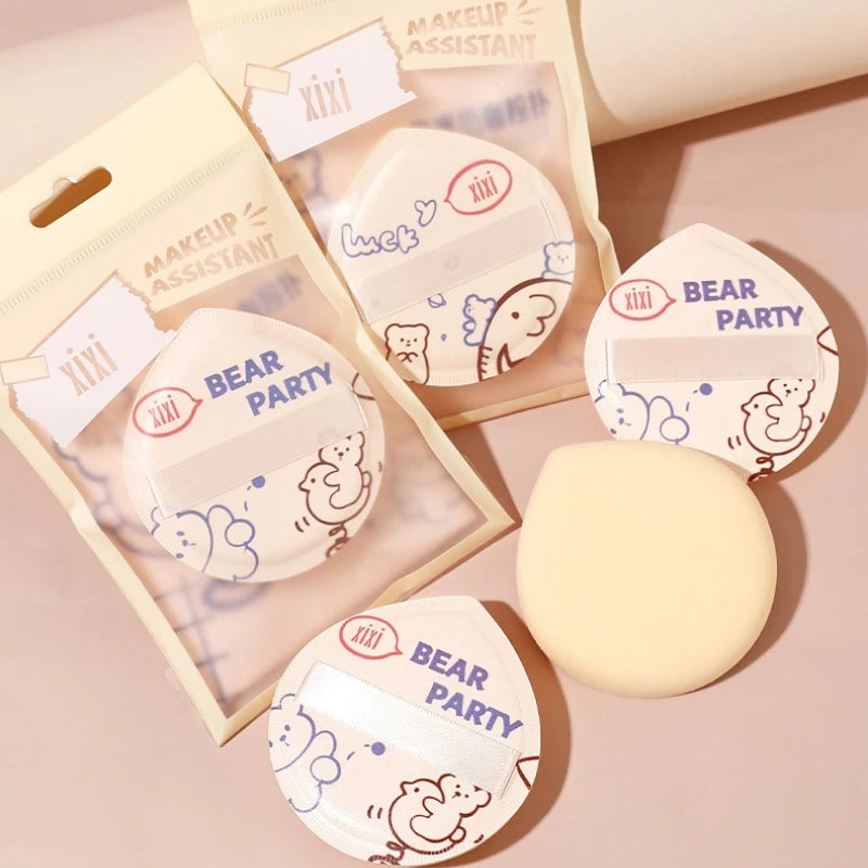 Bear Milk Coffee Makeup Sponge Puff | Foundation Applicator Makeup Sponge Puff QXL