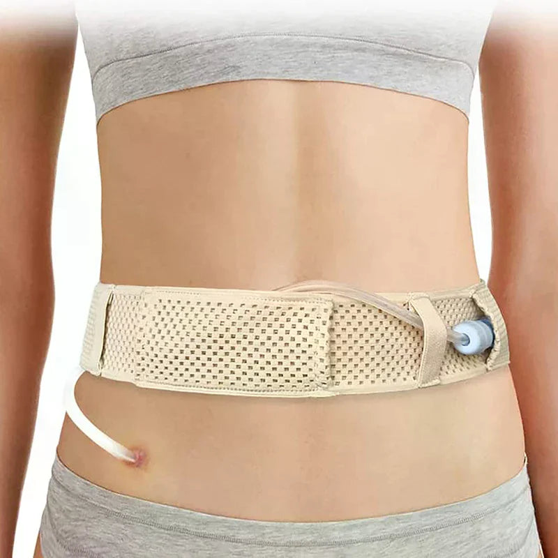 Adjustable Catheter Fixation Belt | Abdominal Support S–L Catheter Fixation Belt QXL