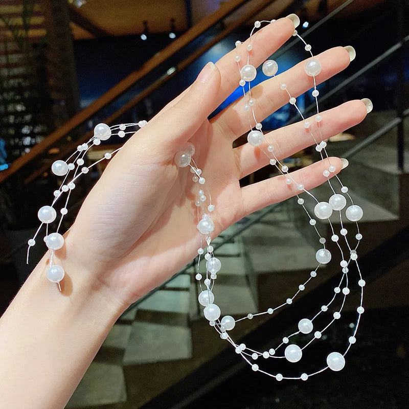 2-Pack Beaded Bridal Hair Vine Headband | Wedding & Party Bridal Hair Vine QXL