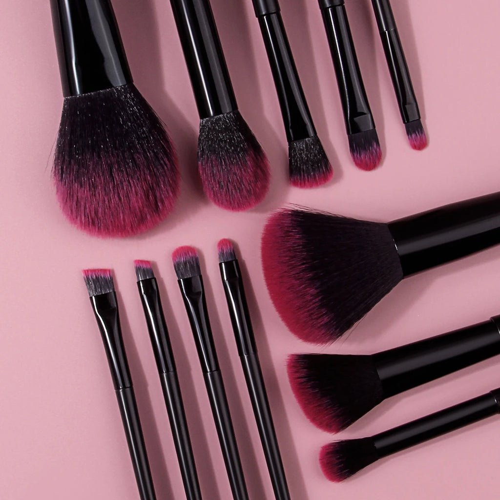KOSSHOW 18-Pc Makeup Brush Set – Foundation & Eyeshadow Makeup Brush Set QXL