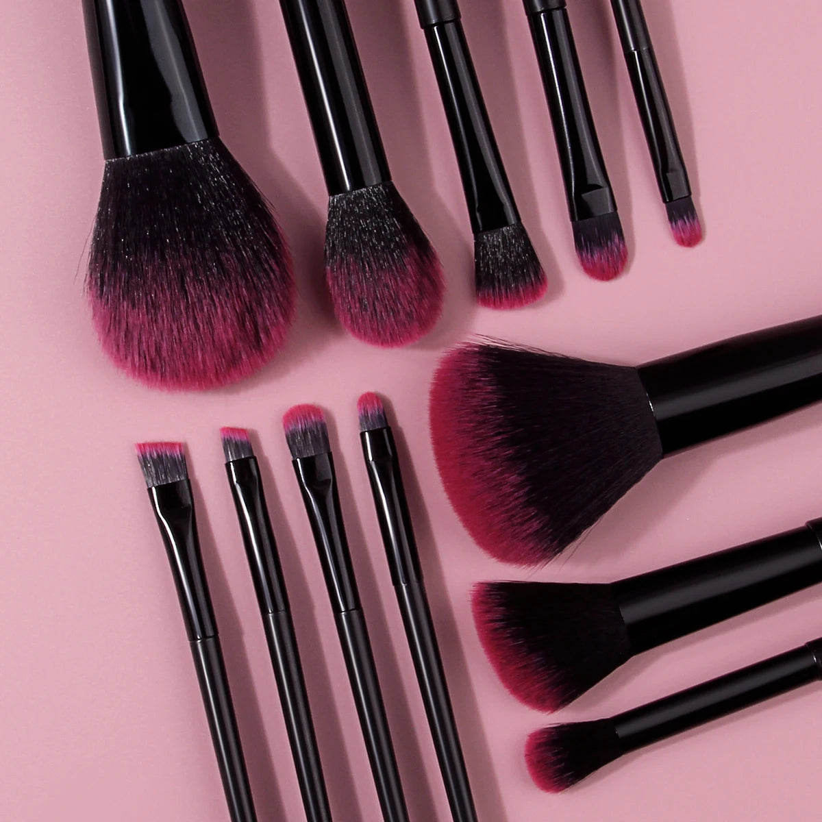 KOSSHOW 18-Pc Makeup Brush Set – Foundation & Eyeshadow Makeup Brush Set QXL