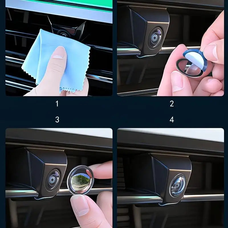 2-Pack Car Camera Protective Covers – Front & Rear 360° Camera Protective Cover QXL