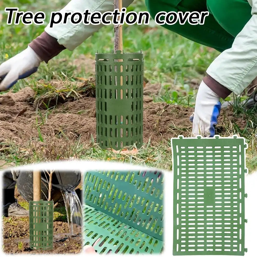 Tree Trunk Protector Guard | Resizable Mesh 1/10-Pack Tree Trunk Protector QXL