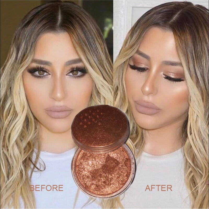 Mineral Highlighter Loose Powder – 20 Shades Face & Body 5g Highlighter Powder QXL