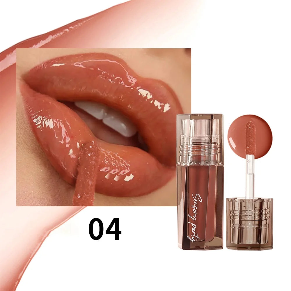 Ultra Glossy Lip Gloss | Berry Tint, Waterproof & Long Lasting Lip Gloss QXL 04