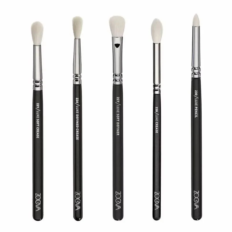 15-Piece Makeup Brush Set with PU Roll Bag | Artist Kit Makeup Brush Set QXL