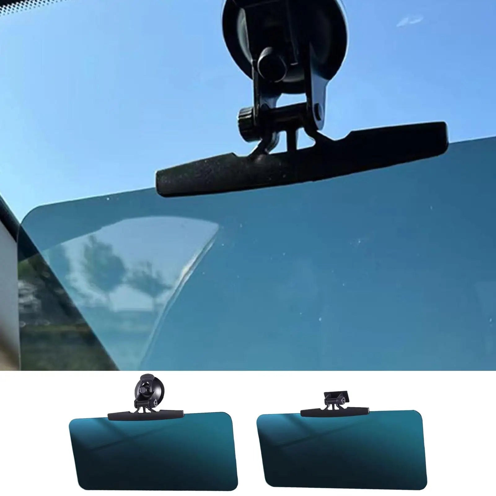 Car Visor Extender Sun Blocker | 180° Anti-Glare Sunshade Car Visor Extender QXL