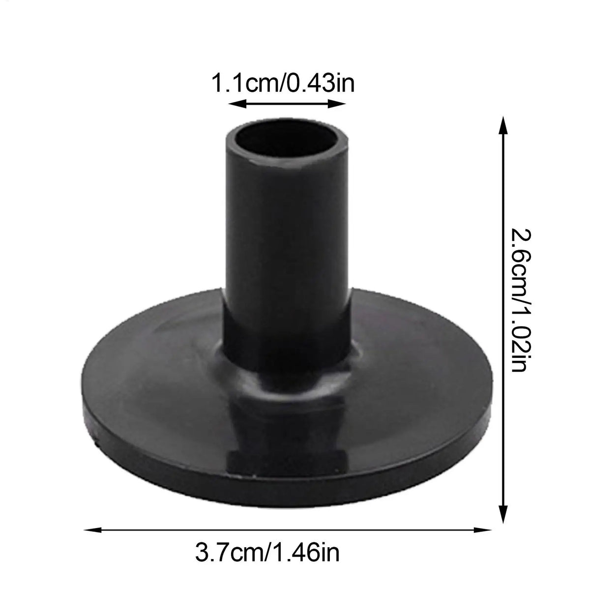 20-Pack Drum Cymbal Sleeves | ABS Flange Stand Holders Cymbal Stand Accessories QXL