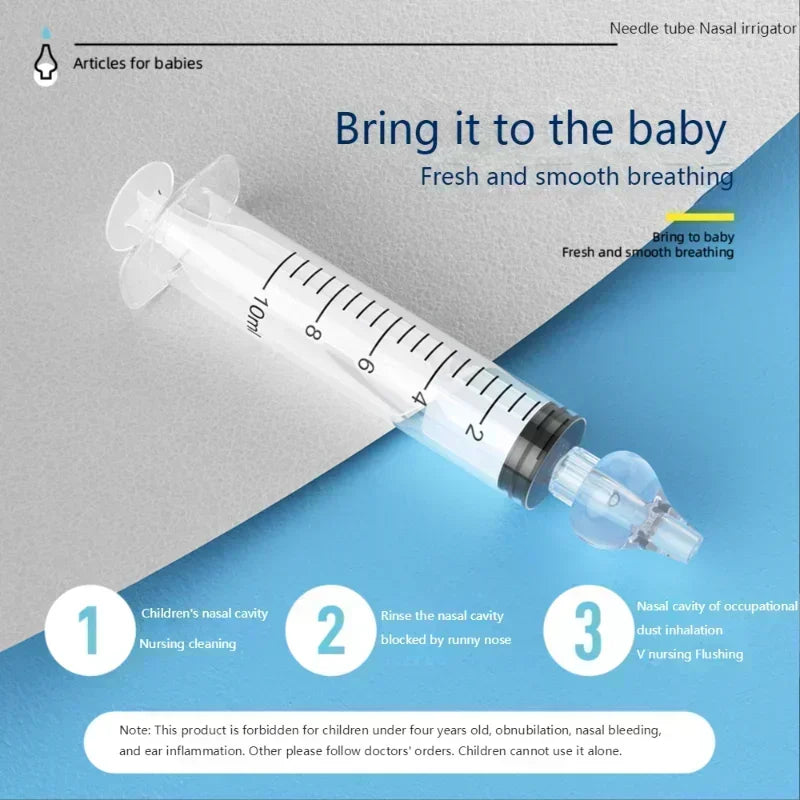 Baby Silicone Nasal Aspirator & Nose Cleaner – Reusable Baby Nasal Aspirator QXL