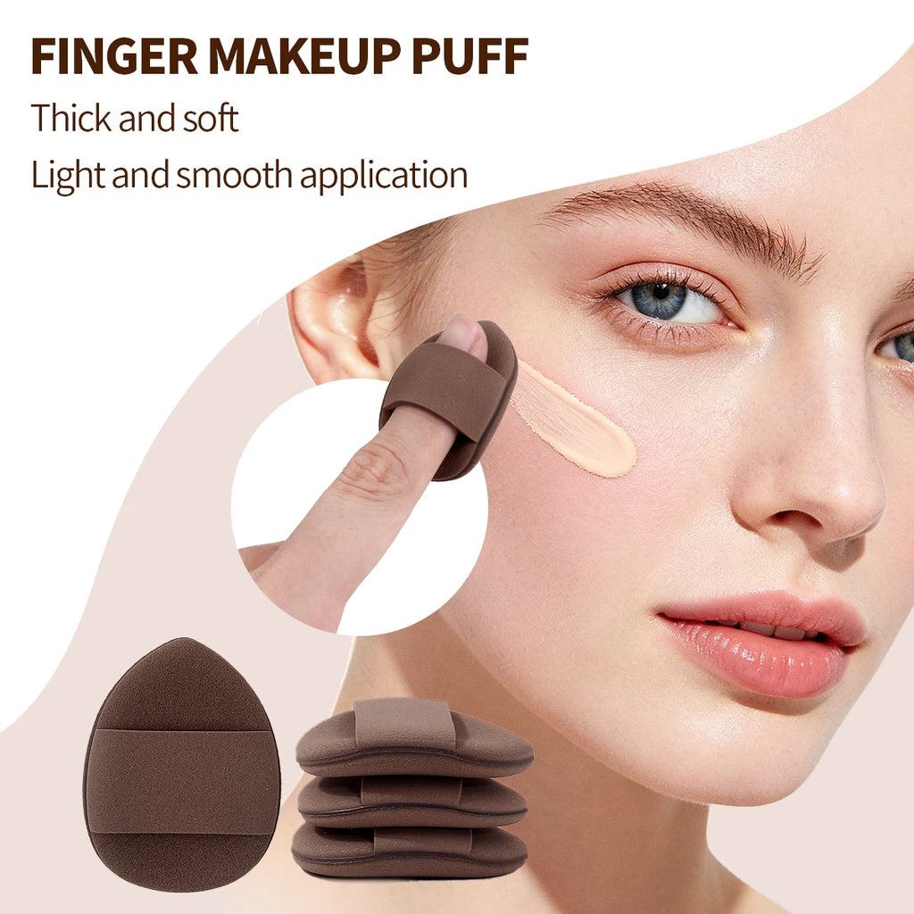 KOSSHOW 20-Pc Makeup Sponge & Puff Set with Bow Spa Headband Makeup Sponge Set QXL