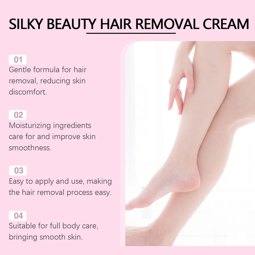 OceAura Hair Removal Cream | Legs, Arms & Underarms 100g Hair Removal Cream QXL