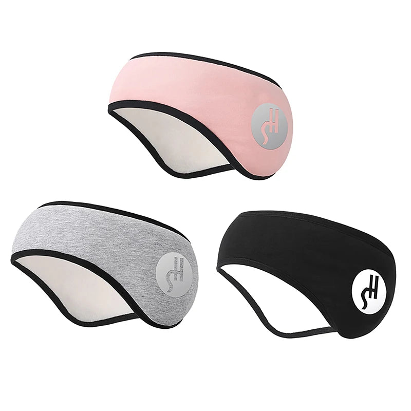 Unisex Winter Ear Muff Headband & Sleep Eye Mask | 3-Layer Ear Muff Headband QXL