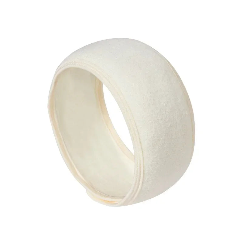 Women's SPA Makeup Headband | Soft Adjustable Hair Band Spa Makeup Headband QXL M230 Beige