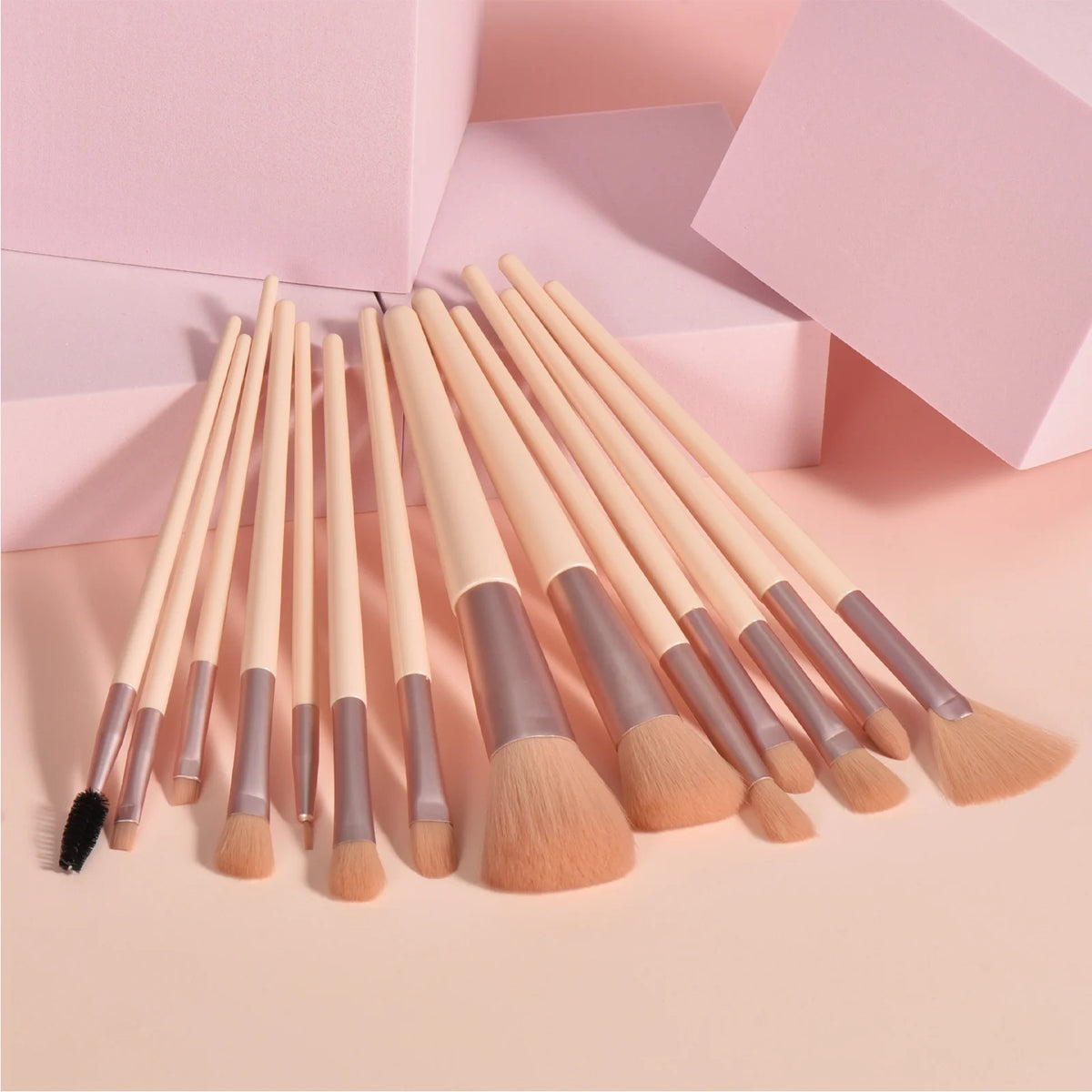 Professional Makeup Brush Set – Foundation, Contour & Eye Brushes Makeup Brush Set QXL