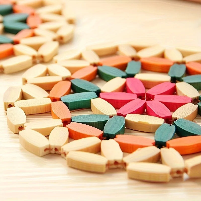Heat-Resistant Round Trivet Mat | Kitchen Table & Dish Pad Trivet Mat QXL
