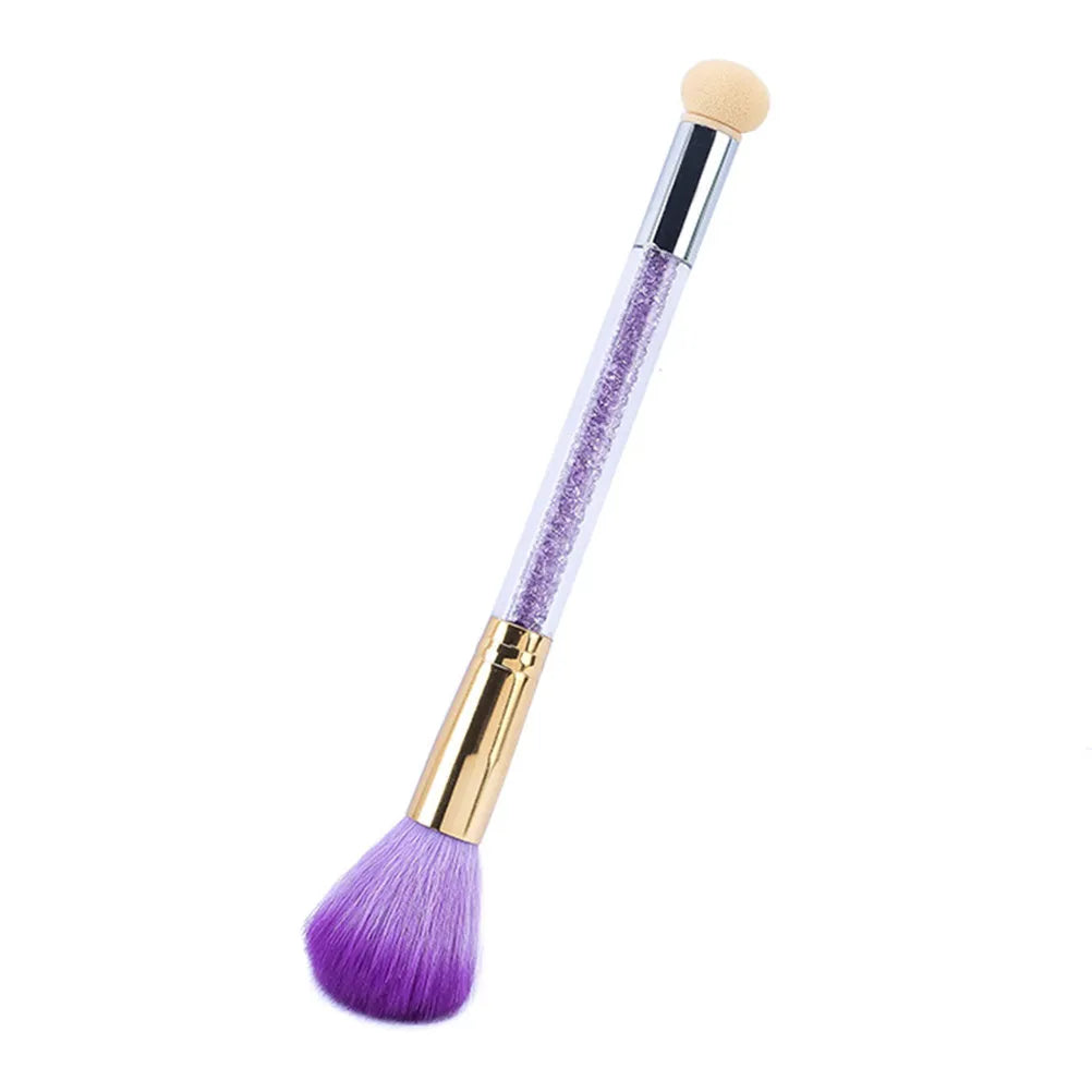 Double-Head Nail Sponge Brush | Gradient & Glitter Art Pen Nail Art Sponge Brush QXL