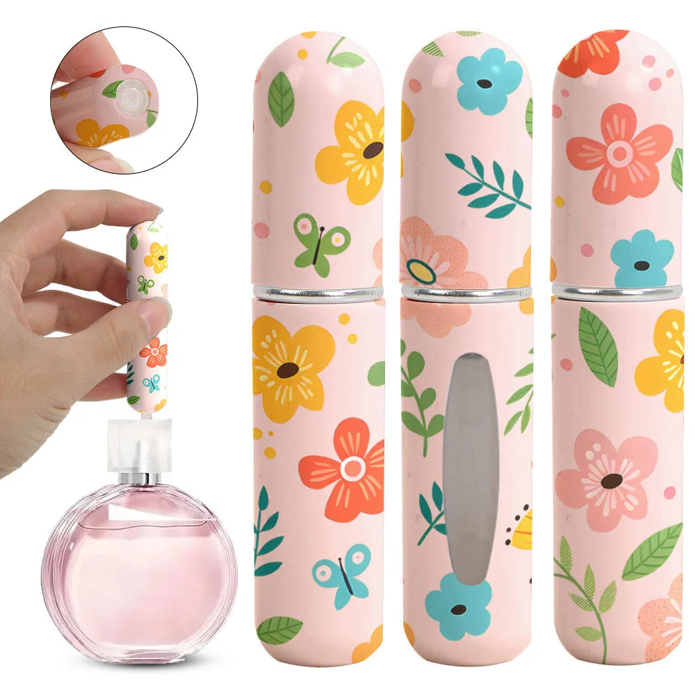 5ml Refillable Mini Perfume Atomizer Spray Bottle | Travel Perfume Atomizer Bottle QXL