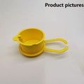 Push-Button Sink Drain Basket | Hangable Kitchen Strainer Sink Drain Basket QXL YELLOW