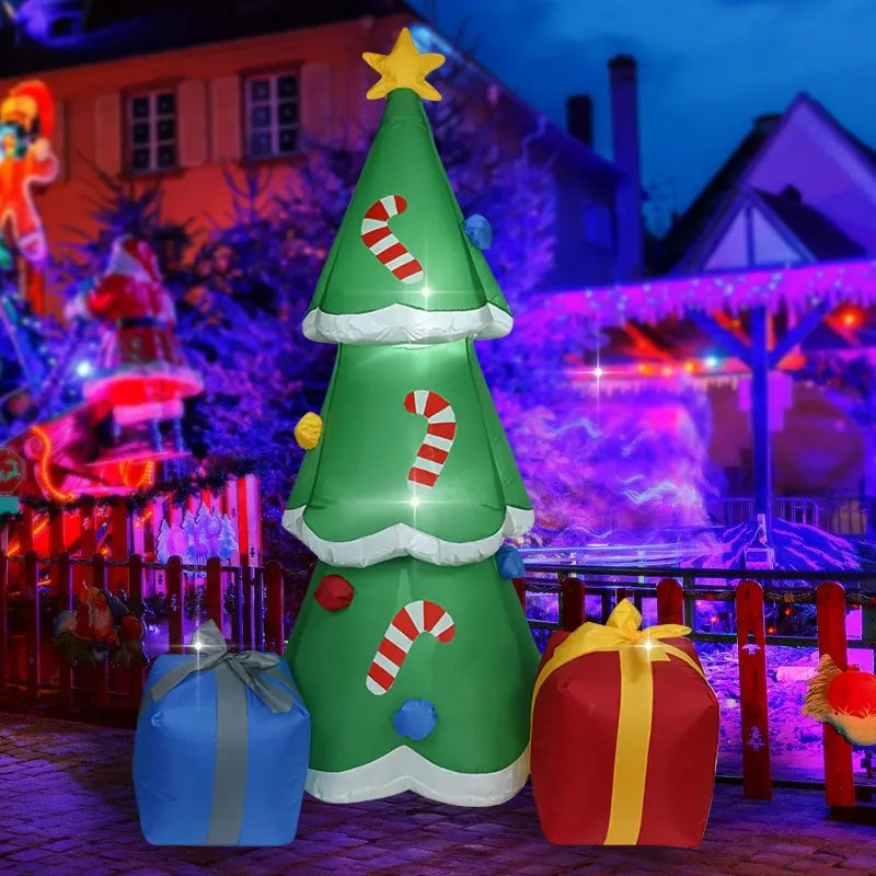 Giant LED Christmas Inflatable Decorations – Snowman & More Inflatable Christmas Decor QXL
