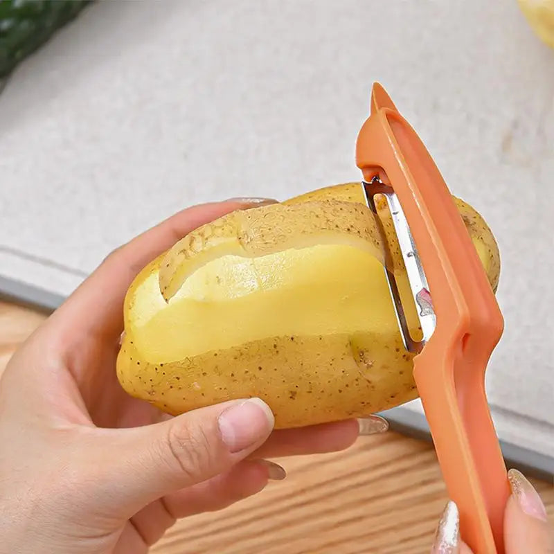 3-in-1 Fruit & Vegetable Peeler, Planer & Corer Tool Fruit & Vegetable Peeler QXL