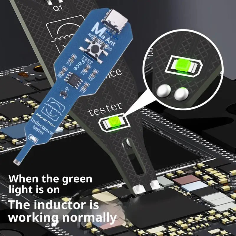 Inductor Tester – Motherboard Coil Fault Detector Tool Inductor Fault Tester QXL