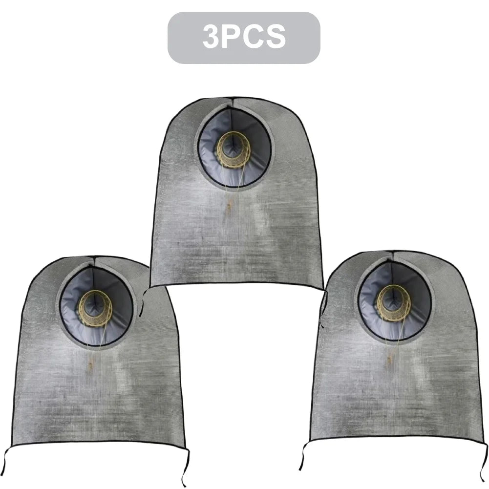 Wide Brim Sun Hat with Neck Cover | UV Farm Garden Cape Sun Protection Hat QXL 3PCS