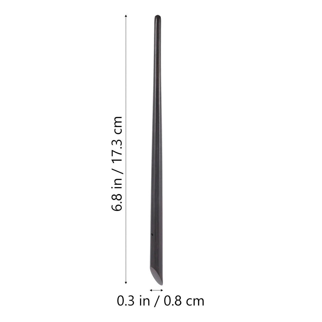 2-Pack Ebony Wood Hair Sticks | Oriental Bun Hair Fork Hair Sticks QXL