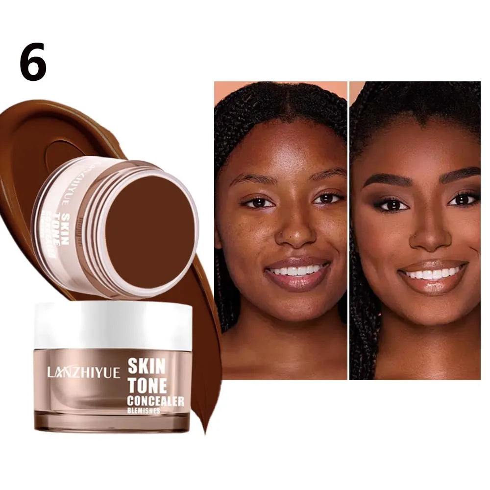 Waterproof Concealer Cream | 6 Shades | 24H Full Coverage Concealer Cream QXL 6