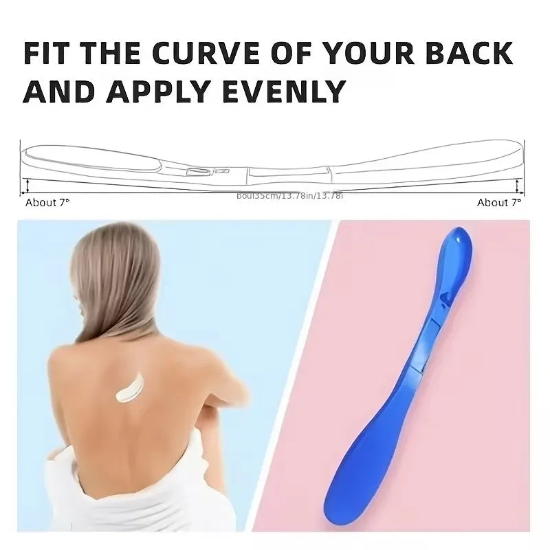 Long Handle Back Lotion Applicator Brush | Body Care Tool Lotion Applicator Brush QXL