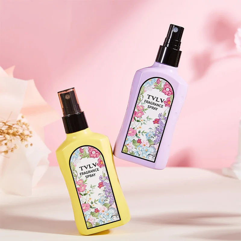 TVLV Jasmine Fragrance Spray 100ml – Alcohol-Free Floral Mist Fragrance Body Spray QXL