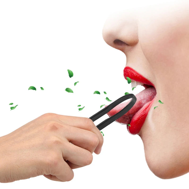 U-Shaped Stainless Steel Tongue Scraper | Fresh Breath Tongue Scraper QXL