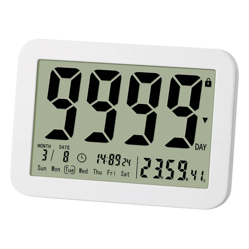 9999-Day Digital Countdown Timer Clock | Large Screen Digital Countdown Timer QXL YS-281