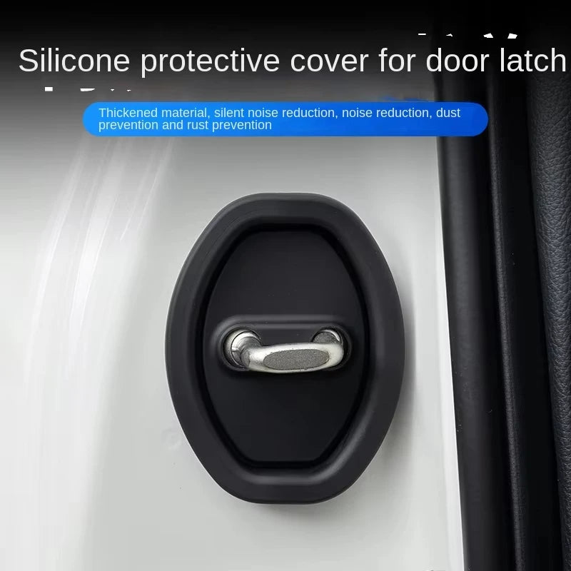 Toyota Corolla Silicone Door Lock Covers 4-Pack | 2006–2024 Car Door Protector QXL