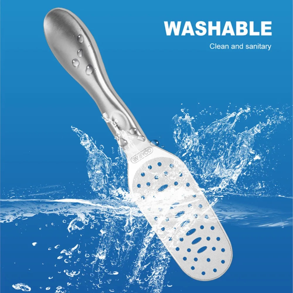 Dual-Sided Stainless Steel Foot File | Callus Remover Foot File Rasp QXL