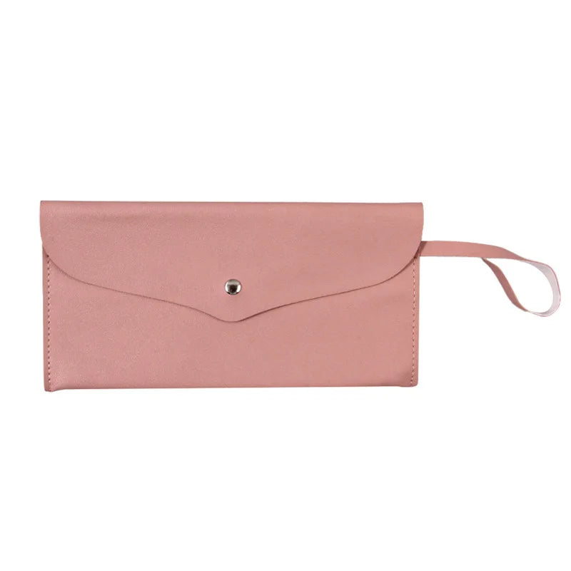 Travel Makeup Brush Organizer Envelope Bag | Portable Pouch Makeup Brush Bag QXL