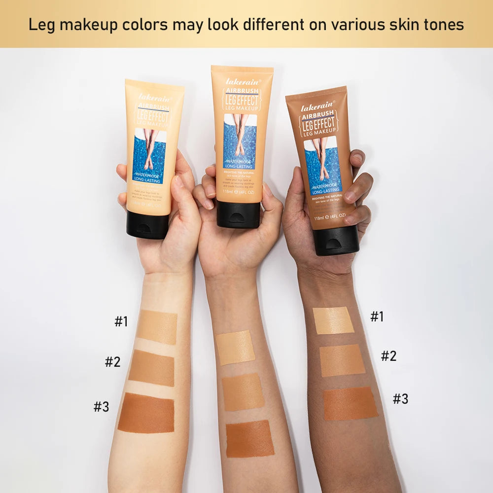 Waterproof Leg & Body Foundation | Full Coverage 118ml Body Foundation QXL