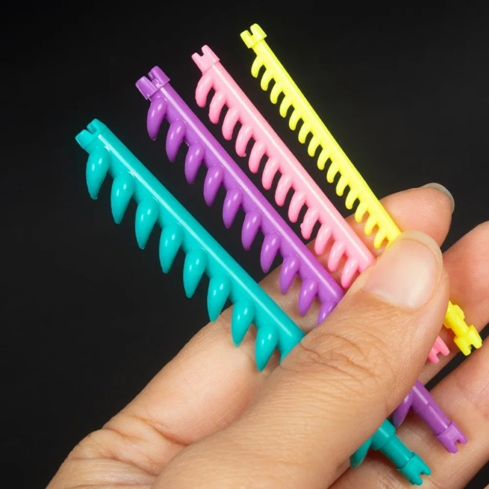 Hair Root Perm Rods Set 20/30Pc | 4 Sizes with Clips Hair Perm Rods QXL
