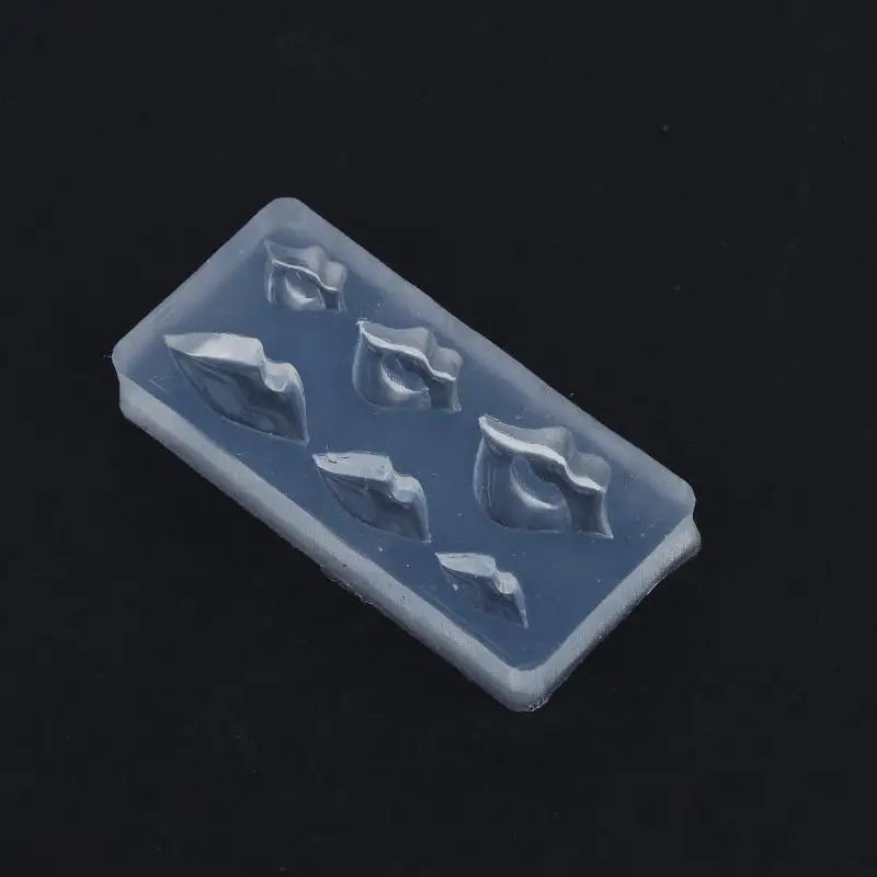 3D Lip Silicone Nail Art Mold | DIY Resin Charm Tool Nail Art Mold QXL