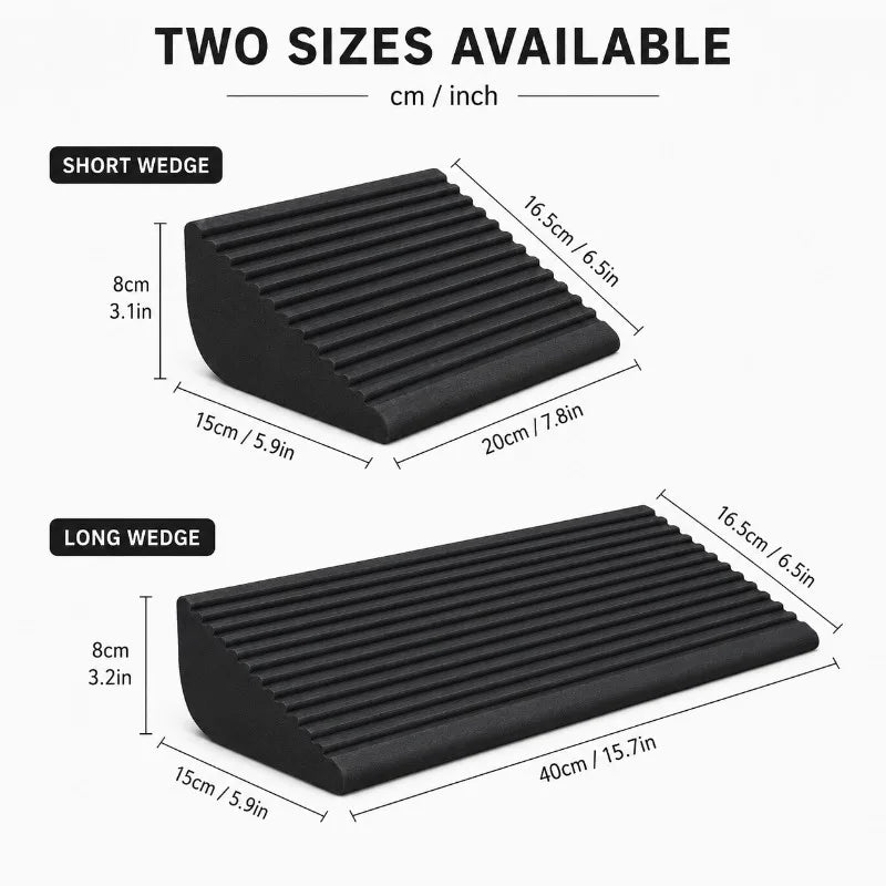 EVA Yoga Wedge Board | Non-Slip Calf & Ankle Stretcher Yoga Wedge Board QXL