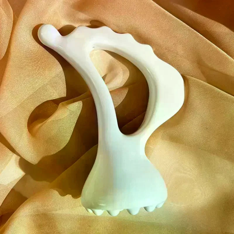 YOVIP Ceramic Gua Sha Board – Face & Body Massage Tool Gua Sha Massage Tool QXL