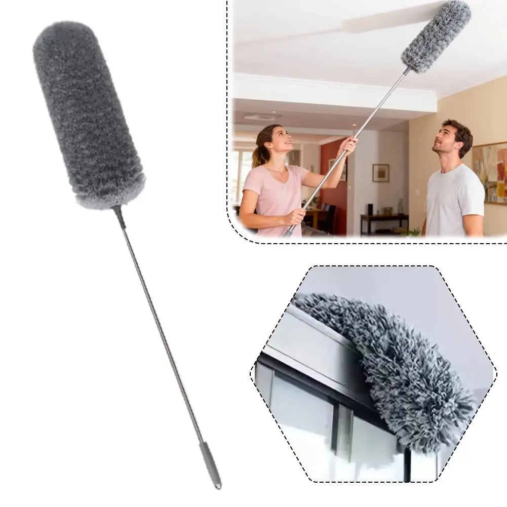 Telescopic Microfiber Duster | 2.9m Extendable Pole Telescopic Duster QXL