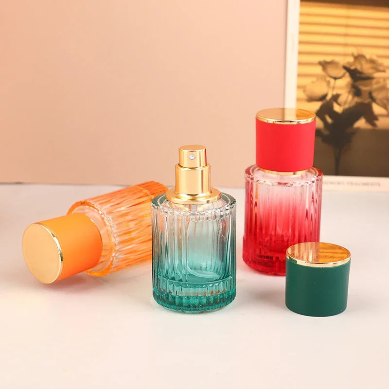 30ml Refillable Glass Perfume Atomizer Spray Bottle | Colorful Perfume Atomizer QXL