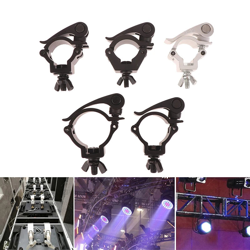 Aluminum Quick Release Single Ring Pipe Clamp | Stage Light Stage Lighting Clamp QXL