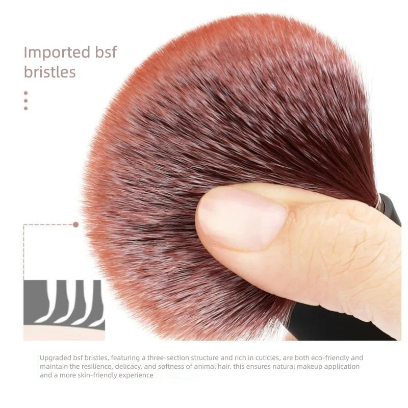 Soft Synthetic Makeup Brush – Powder, Blush & Eyeshadow Makeup Brush QXL